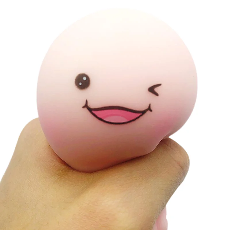 Антистрессовая декомпрессионная сжимаемая игрушка для девочек кукла разбивает