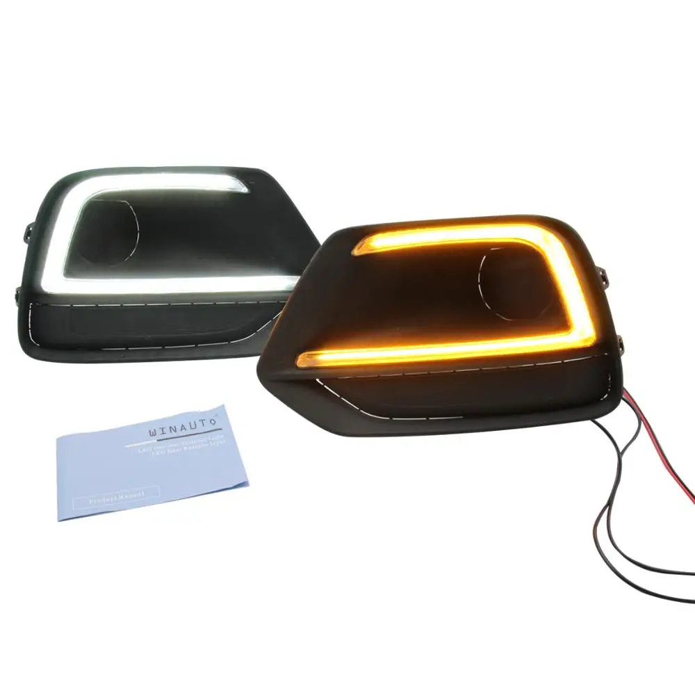 

Car Parts Auto Parts Led Fog Lamp Light For Chevrolet Trax 2016 - 2017 / Beat Sedan 2019 With Turning Signal Daytime Light