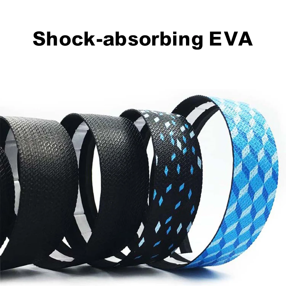 

2Pcs Bike Handlebar Tape Anti-slip Soft PU EVA Cycling Wrap End Plug Bike Accessories 215 cm Length Bicycle Hand Bar Tape