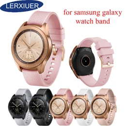 Lerxiuer 22 мм ремешок для samsung Galaxy watch 46 мм ремешок gear S3 Frontier ремешок из нержавеющей стали huawei часы GT ремешок gear S3