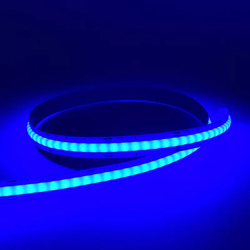 COB RGB LED Strip Light For Room DC12v 24V 10mm Livingroom Wall Backlight TV PC Gamer Decor Mirror Bar 420LEDs/m Dimmable | Освещение