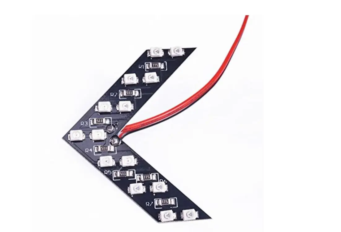 Зеркало заднего вида индикатор поворота светильник автомобильные аксессуары