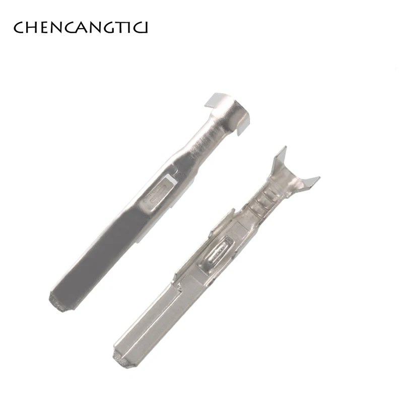 

20 Pcs Tin Brass Auto Wire Crimp Terminal 3 mm Male Stamping Splice Car Cable Harness Connector Contacts Metal Pin DJ613A-3*0.6A