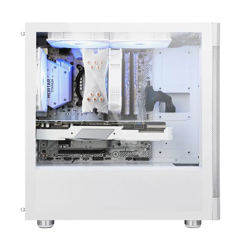 Белый игровой шкаф SAMA S1 для ПК чехол компьютера с водяным охлаждением 120/240 мм