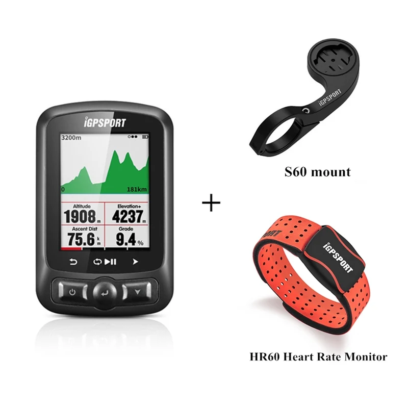 I GPS порт IGS618 ANT + компьютер для велосипеда Bluetooth беспроводной секундомер