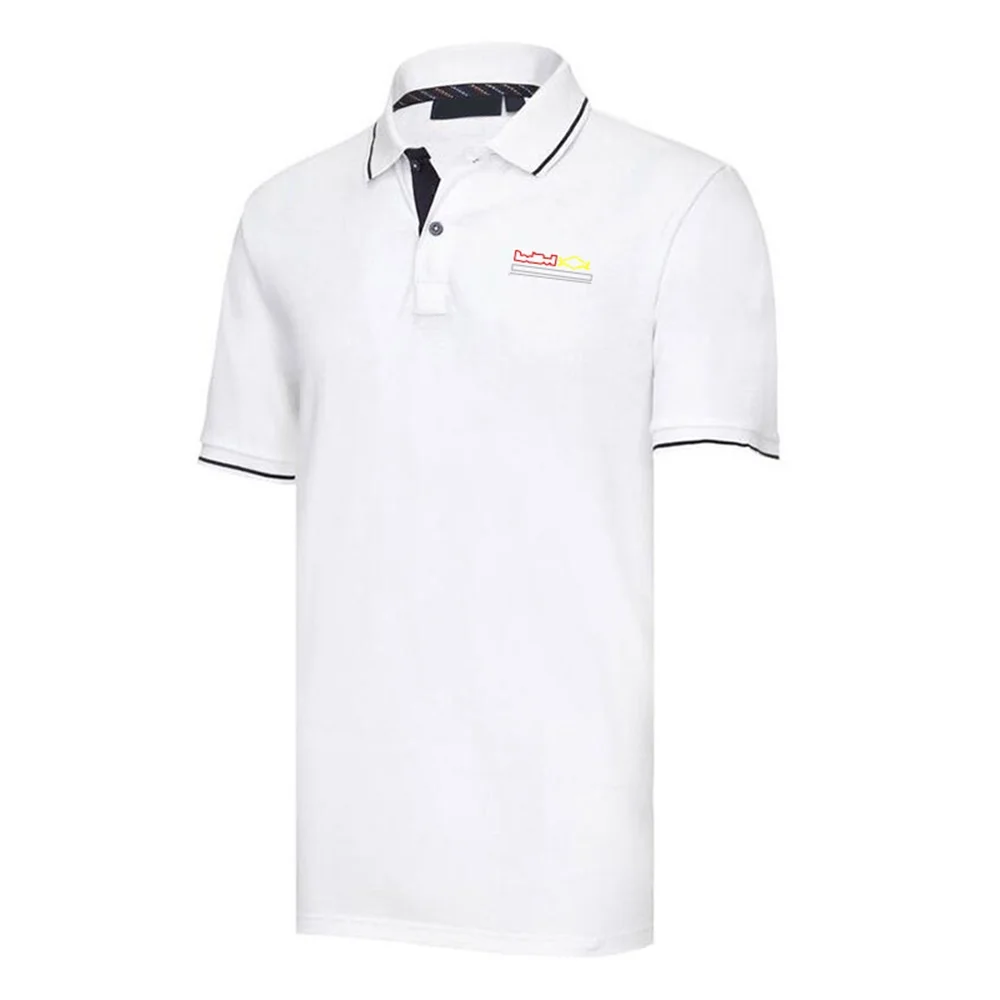 Men's F1 Team Racing Suit Official Same Style Short Sleeve Polo Shirt Custom Verstappen Jumpsuits New for 2021 | Автомобили и