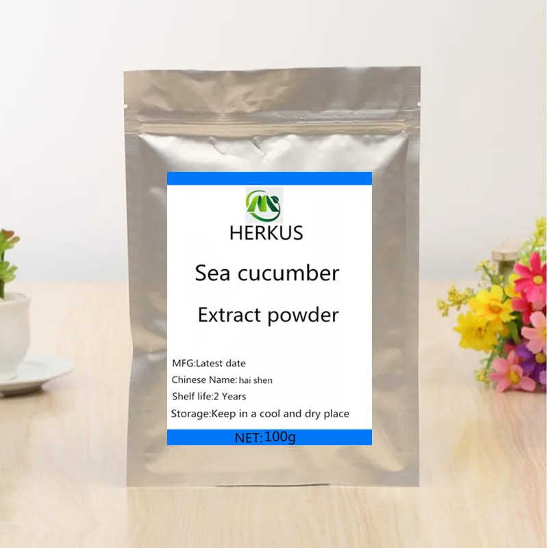 

Hot Selling High Quality Sea Cucumber Extract Powder, Hai Shen, Relieve Fatigue, Improve Erectile Ability and Endurance