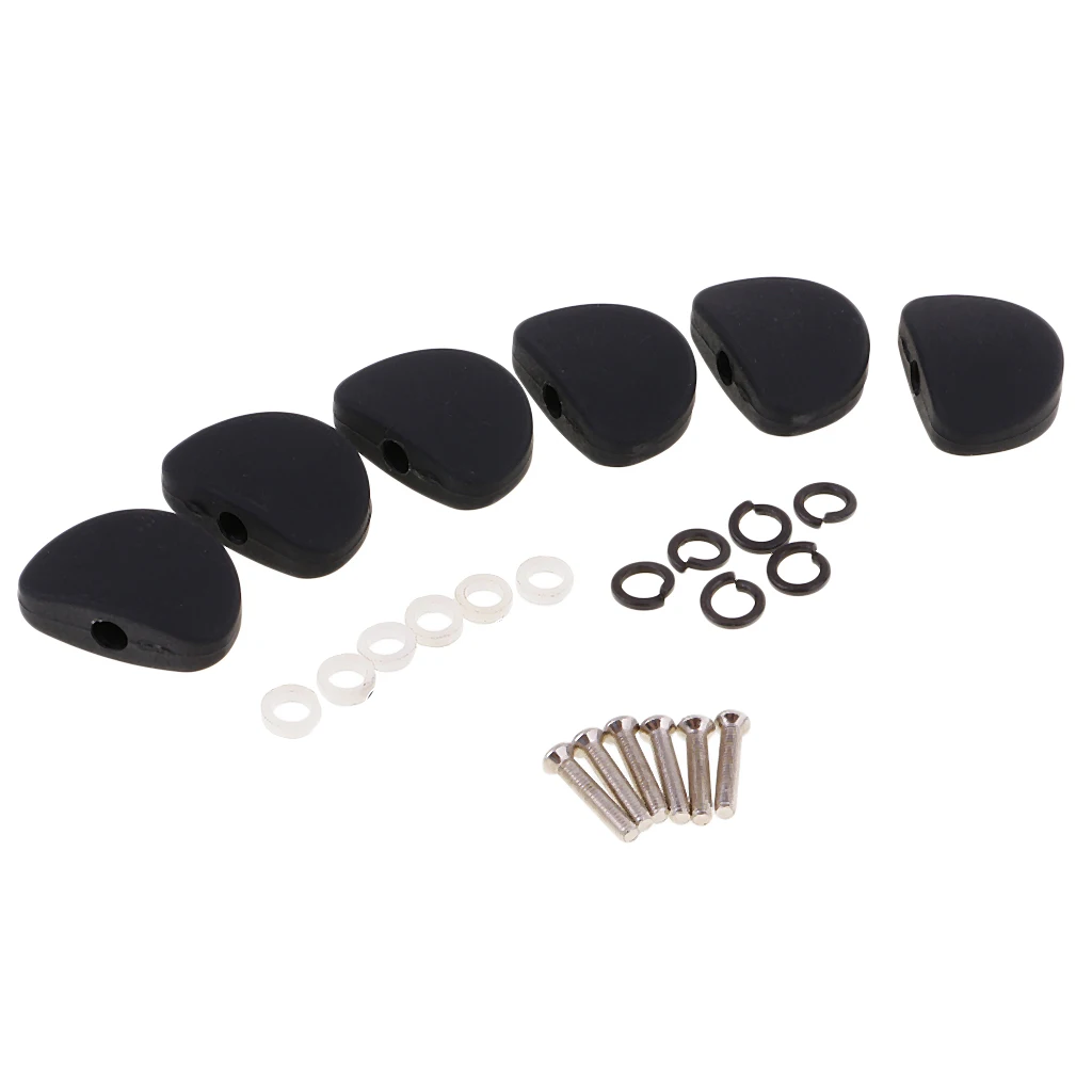 Set/6pcs Tuning Pegs Tuners Machine Head Buttons Knob Guitarist Tool Set Kit | Спорт и развлечения