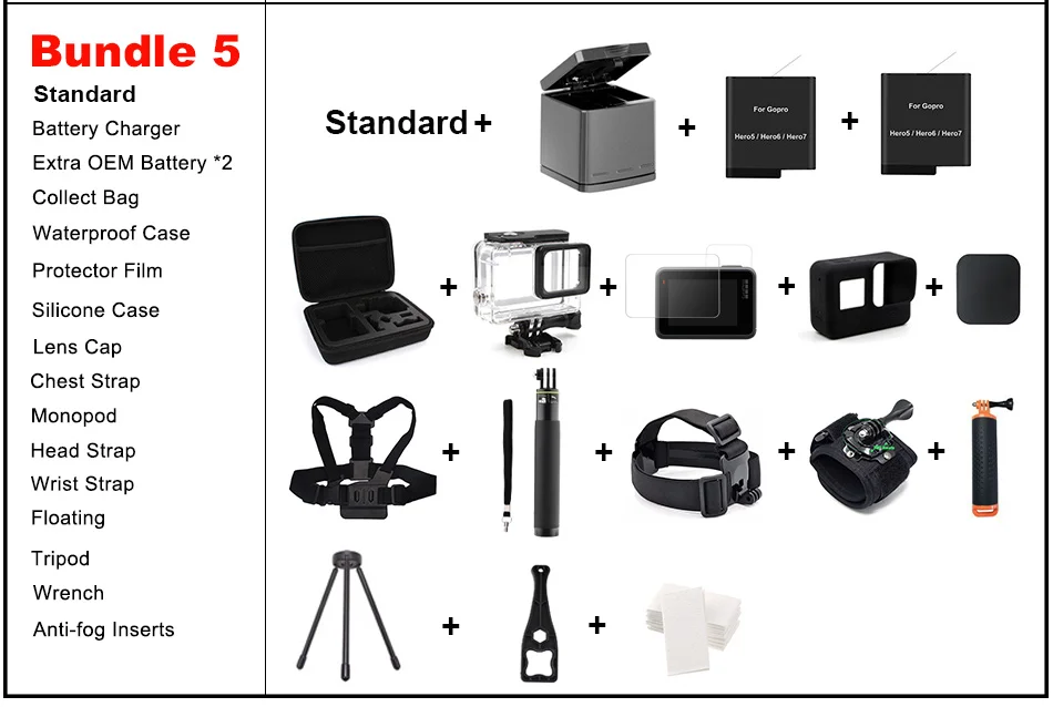 GoPro HERO 7 черная Водонепроницаемая Экшн-камера с сенсорным экраном Спортивная камера Go Pro HERO 7 12 МП стабилизация прямых потоковых фотографий