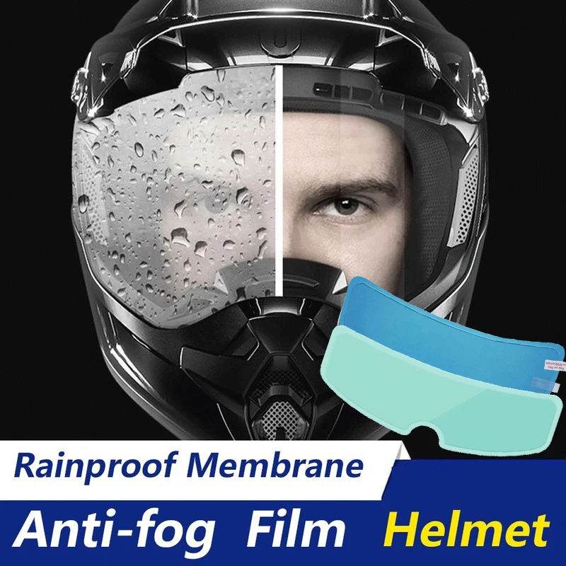 

Universal Motorcycle Helmet Anti-fog Film Rain Film Durable Nano Coating Sticker