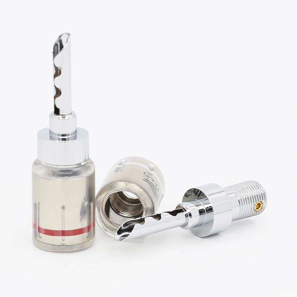 Родиевое покрытие BFA банановый кабель Разъем для подключения типа банан адаптер