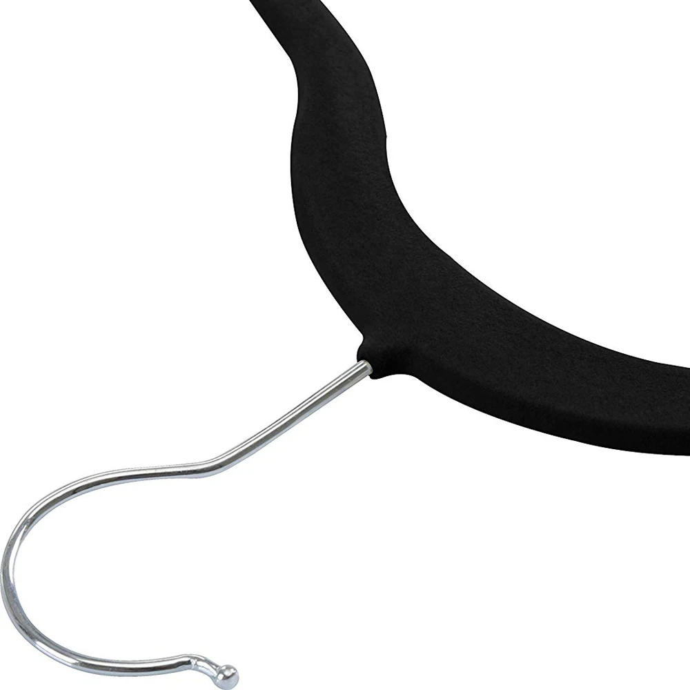 Бархатная юбка Вешалки с зажимами 12 упаковок Нескользящие Бархатные Одежда