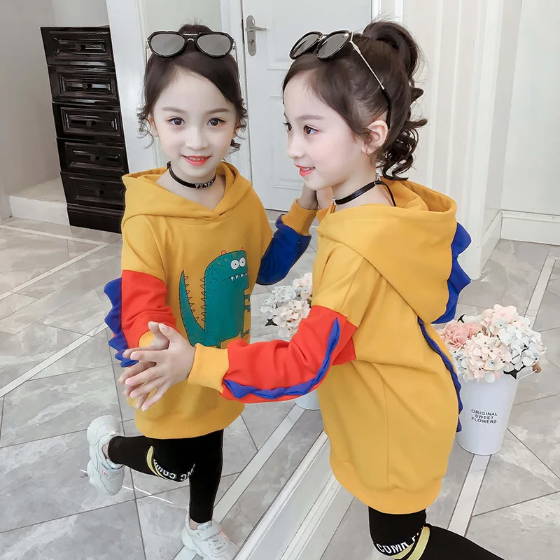 Коллекция 2019 года одежда для девочек детей осенний комплект одежды топы + штаны