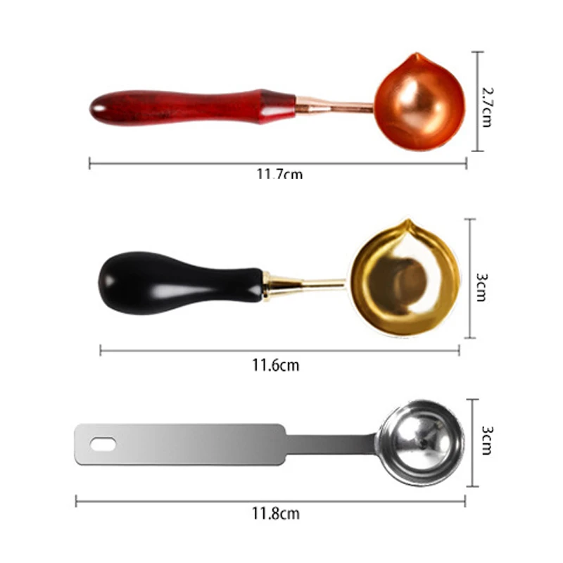 Ложка-штамп для воска из нержавеющей стали ложка 1 шт. | Дом и сад