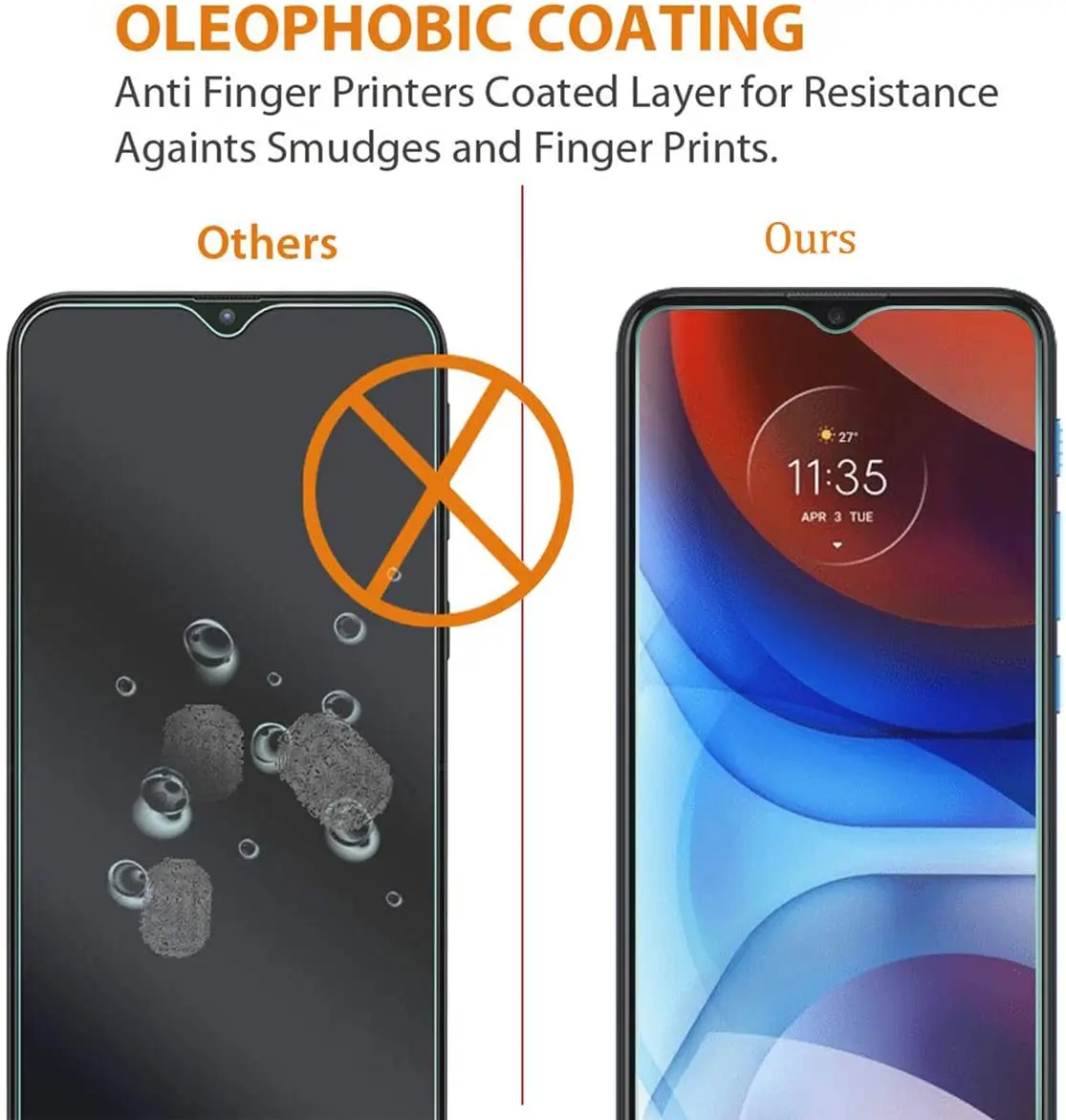 Закаленное стекло HD для Motorola Moto E7i Power E7 Plus E7Plus защита экрана прозрачное без