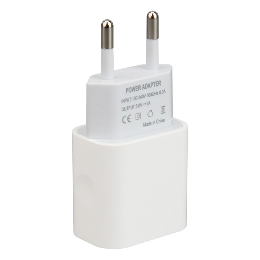 10 шт. Tideseer EU USB зарядное устройство адаптер настенный мобильный телефон штекер