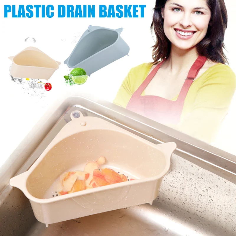 Новинка горячая распродажа триангловидная полка для слива хранения присоска