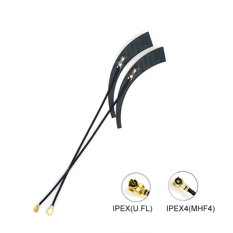 

2pc 2.4G antenna FPC Flexible wireless wifi bluetooth Omnidirectional internal high gain 3dbi IPEX U.FL IPEX4 MHF4