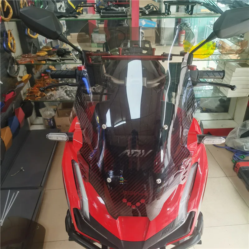 Мотоциклетный ADV150 козырек ветрового стекла Viser ветрозащитные дефлекторы для