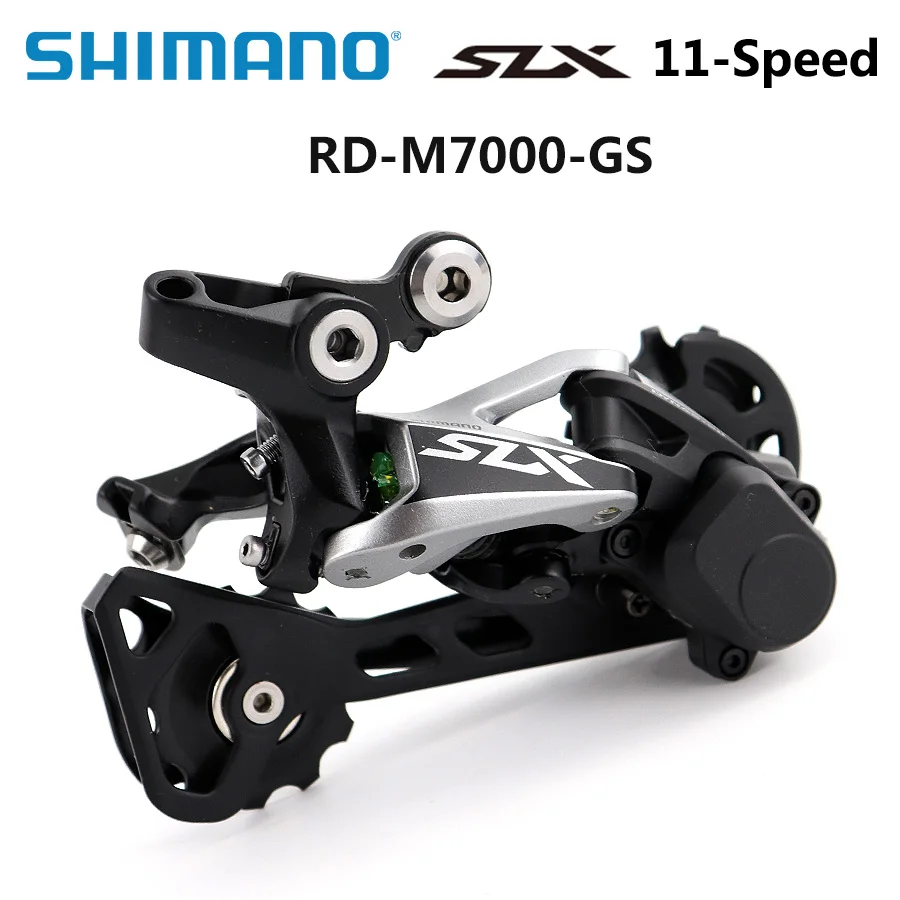 Задний переключатель скорости Shimano SLX задний для горного велосипеда GS 11 RD +