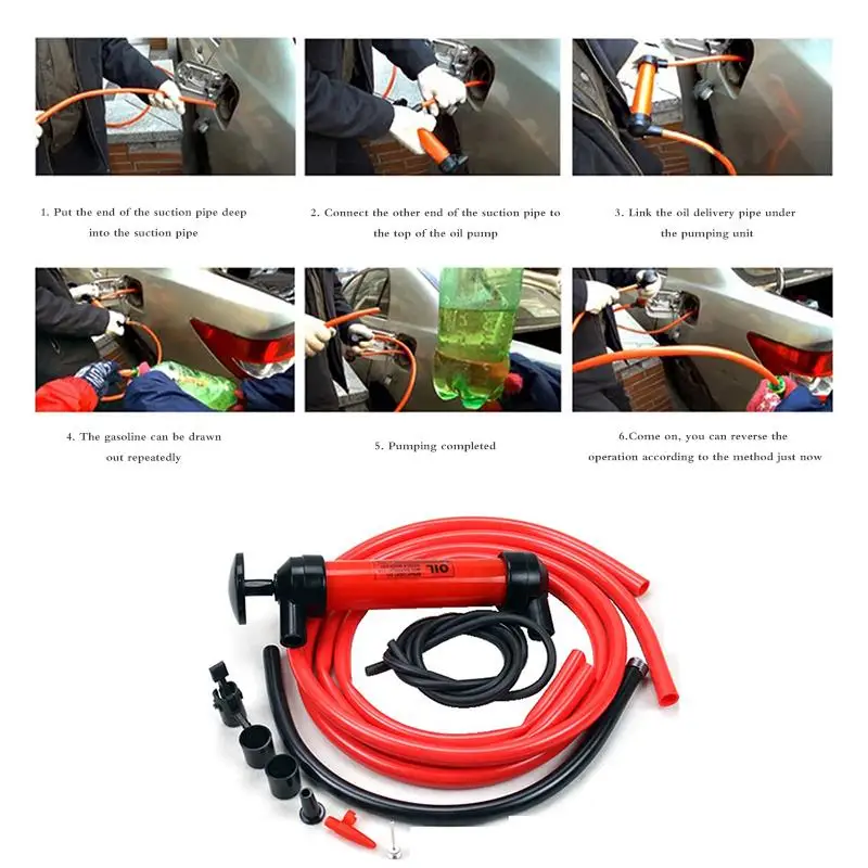 Насос для перекачки масла и жидкости ручной шприц экстрактор топлива