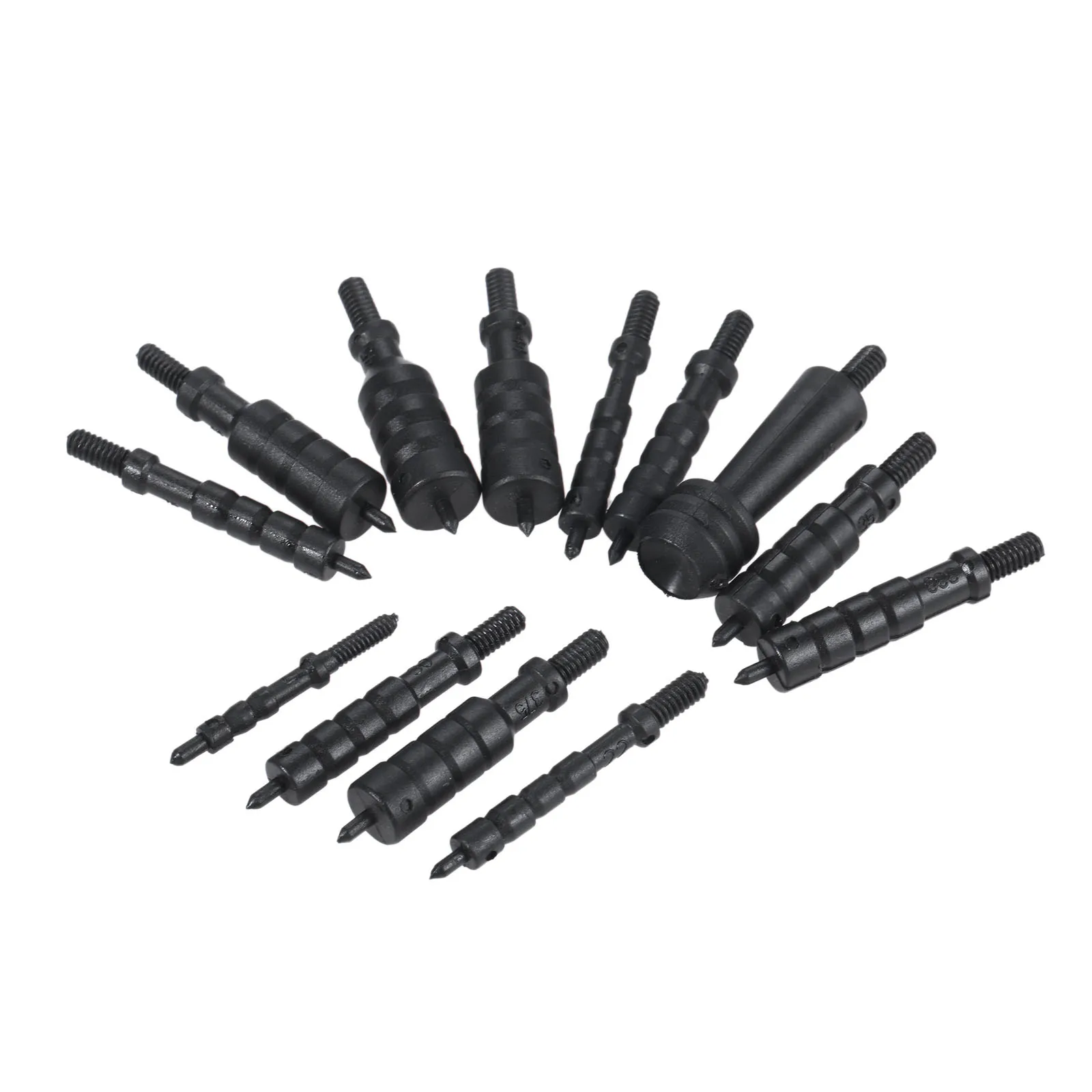 Чистящий пластиковый наконечник для ружья заостренные Углеродные отверстия 22 375