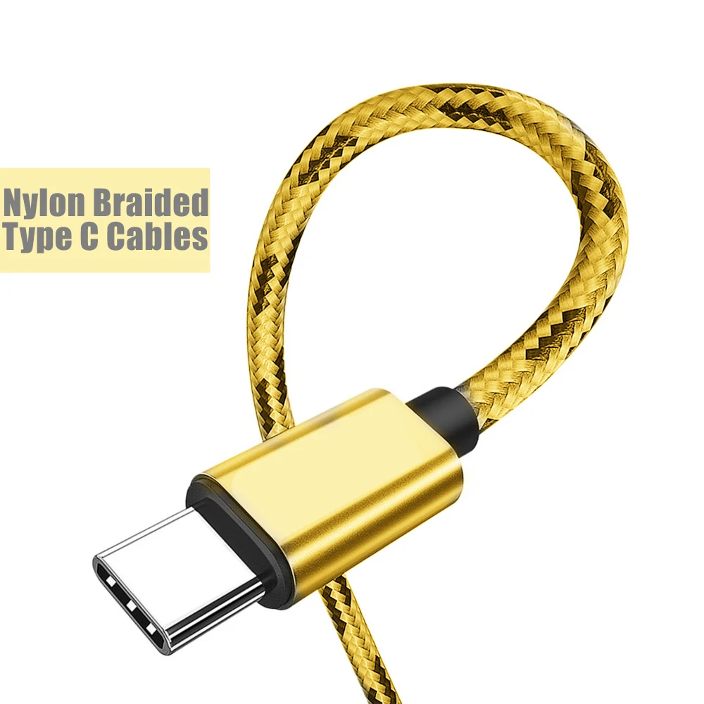 USB Type C зарядное устройство 3 м длиной 2 1 0 25 короткий зарядный кабель для Samsung A50 A70 S10