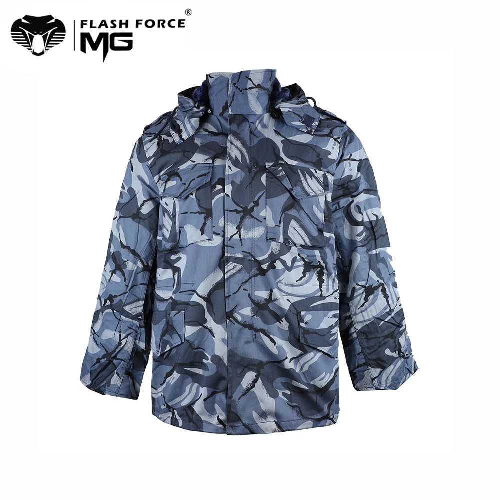 

Men's Military Tactical Jacket M65 Camouflage Fleece Hoodie Windbreaker US Army Uniform Clothing Autumn Winter Hunting Coat