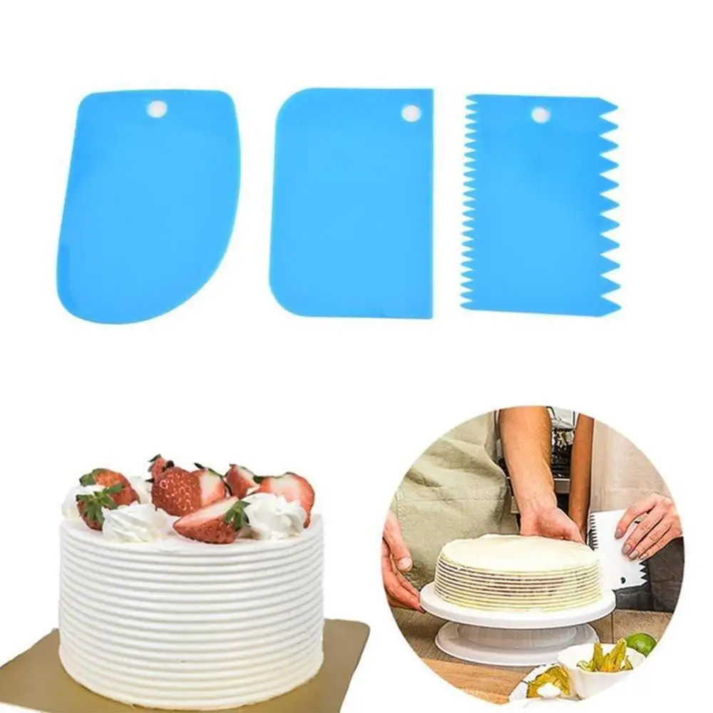 3 шт./компл. Еда Класс Многофункциональный край зубов DIY скребок для инструментов