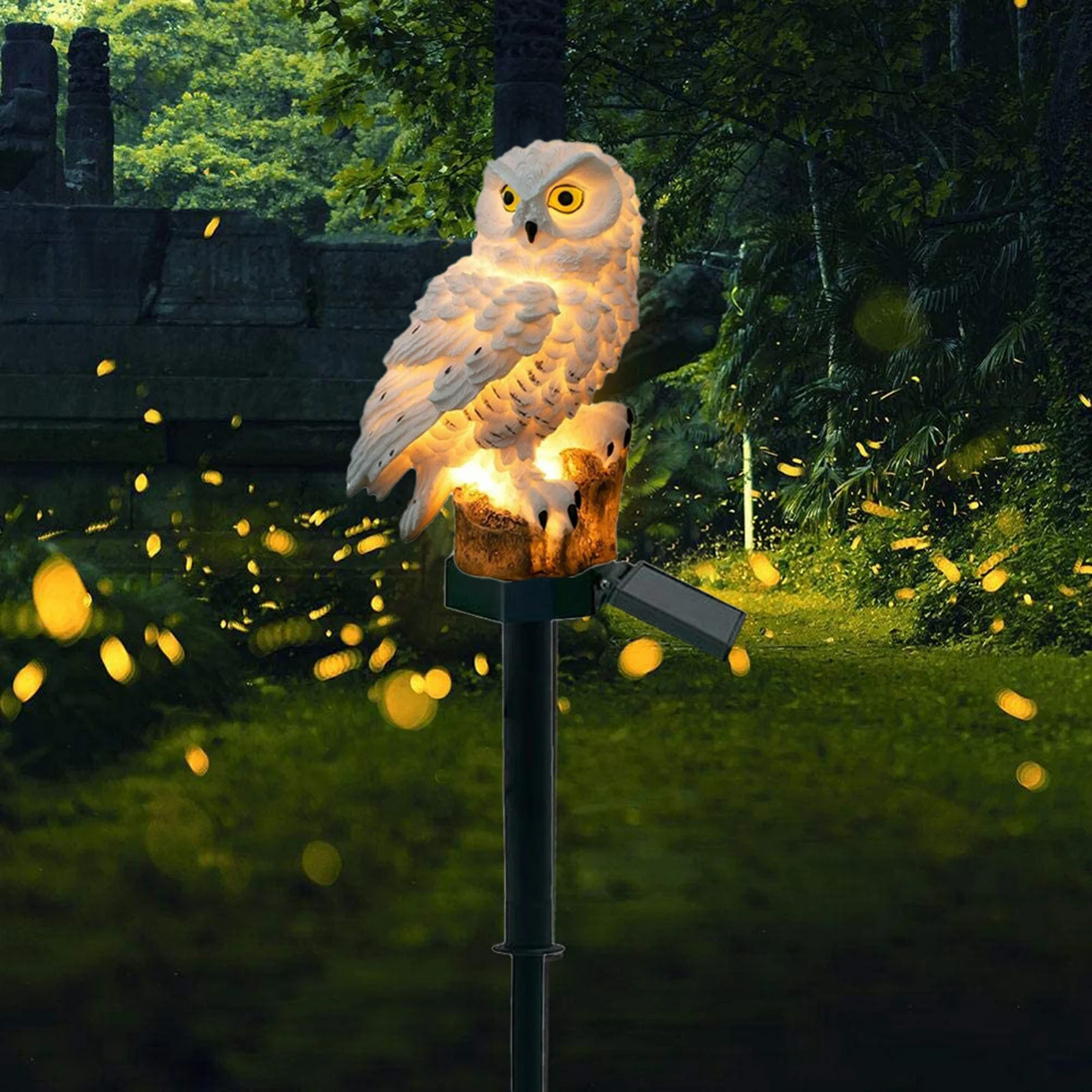 

Creative Owl Garden Solar Night Lamp Outdoor LED Garden Lawn Patio Pathway Cute Snail Solar Powered Lights for Lawn Yard Decor