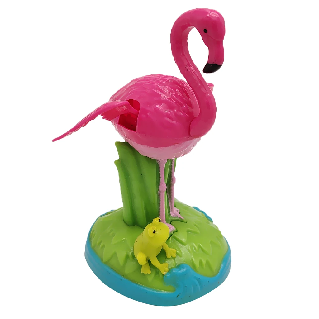 Solar Power Dancing Frog Flamingo Swinging Animal Figure Kid Toy Home Decor | Дом и сад
