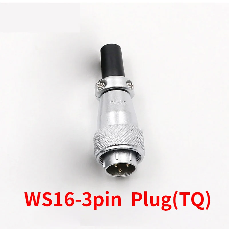 WS16 разъемы 3 pin, высокое напряжение разъем розетка, Промышленный разъем питания, водонепроницаемый, противоударный, IP68 - Цвет: b