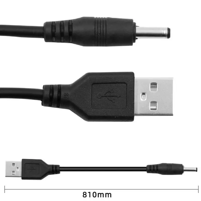 USB To DC3.5*1.35mm DC3.5 Power Cord Line For Lamp Fan Cartoon Clock Radiator 5V Mini Speakers HUB | Электроника