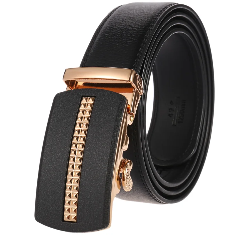 

New Men Belt Fashion Alloy Automatic Buckle Belt Business Affairs Casual Decoration Belt Men's Belts Designer Belts 3.5cm Zp201