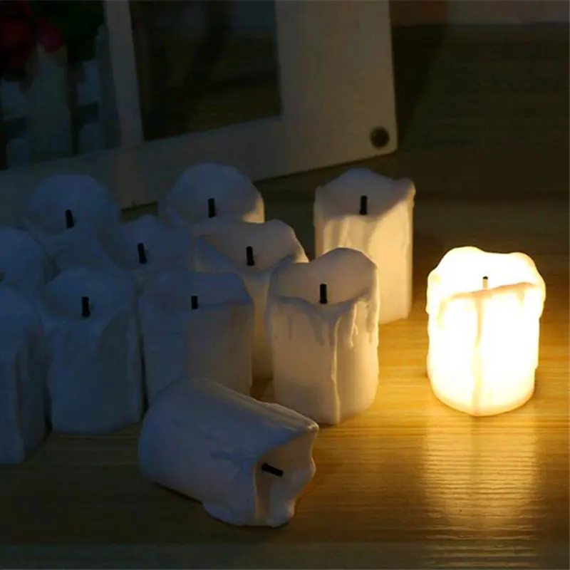 2 шт. 3 6*5 см имитация светодиодный беспламенная Электронная свеча на новый год