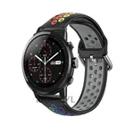 Ремешок для наручных часов, спортивный силиконовый сменный Браслет Для Xiaomi Huami Amazfit PACE Stratos 3 2 2S GTR 2 47 мм