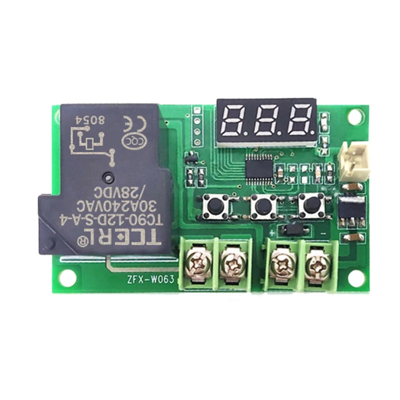 DC12V LED Digital Display Temperature Controller Thermostat High Precision Regulator Switch 30A Relay NTC Sensor Module