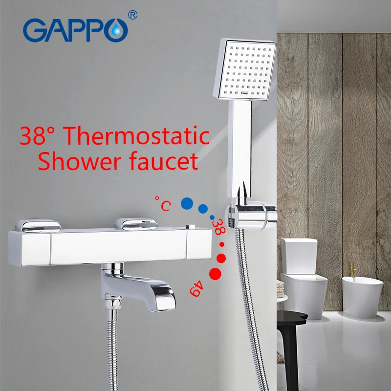 GAPPO термостатический кран для ванной раковины комнаты настенный смеситель s Y22726 |