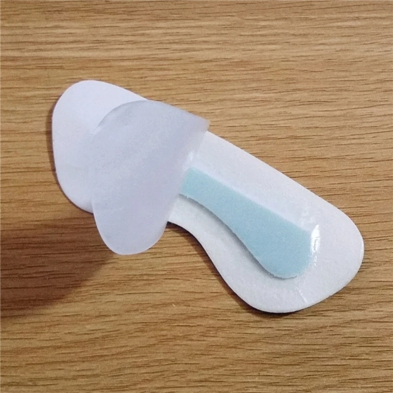 

1Pair Foot Care Imitation Leather Heel Protectors Pain Back Heel Pad