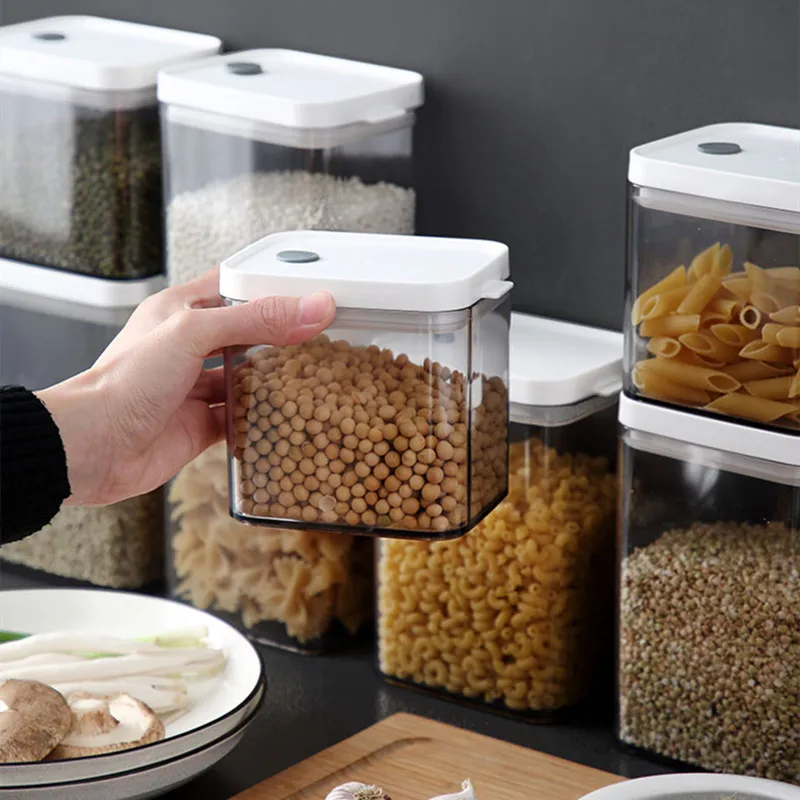 Kitchen Storage Container Snack Dried Fruit Sealed Cereal Leak-proof Tank Organizer Food Containers | Дом и сад