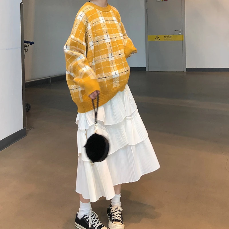 Эффект дыма для женщин с эластичной резинкой на талии курения школы девочек