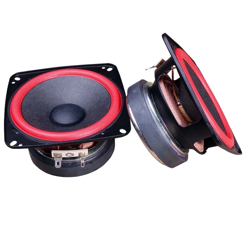 Tenghong 1pcs 4 Inch Full Range Speaker Unit 6 Ohm 50W Treble Medium Bass HIFI Audio Car For Home Theater Loudspeaker - купить по