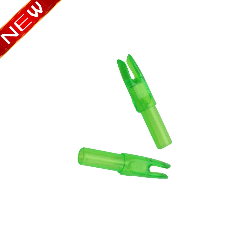 

2019 Elong 100X ID 6.2mm carbon shaft green nock for carbon arrow accessories archery shooting hunting bow free shipping