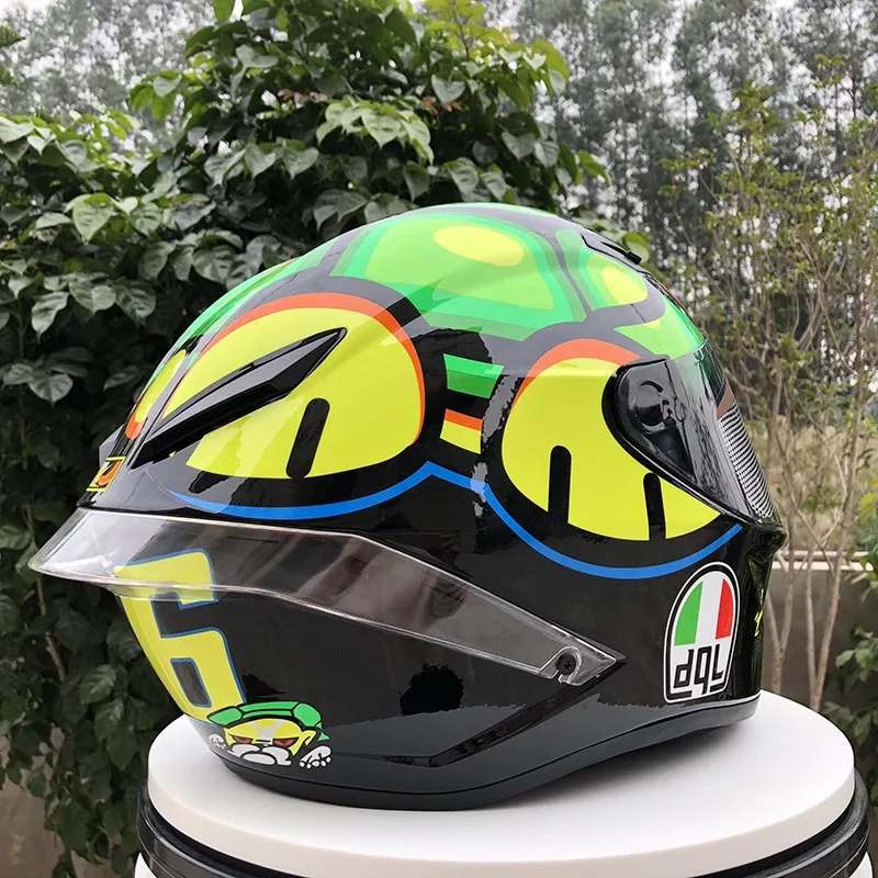 Полнолицевой шлем Каско capacete мотоциклетный шлем гоночный каск черепаха шлем Полнолицевой спуск точка Утверждено