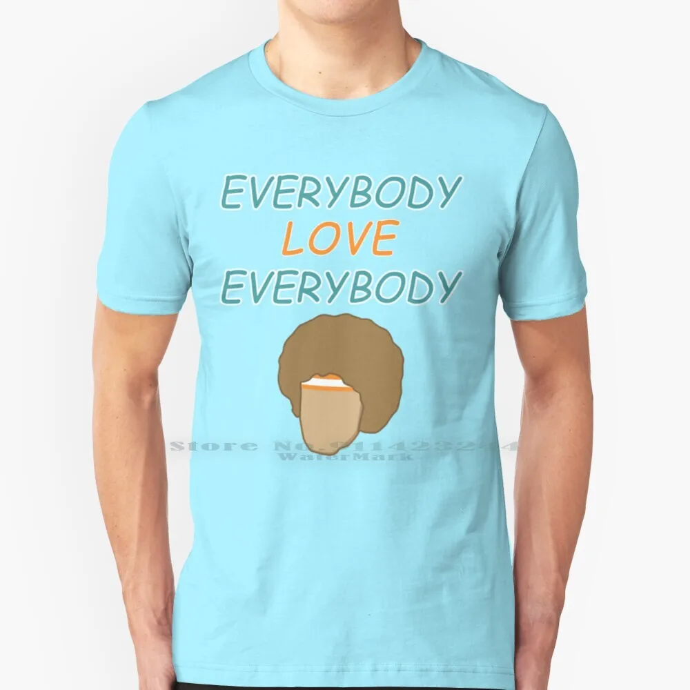 Футболка из 100% хлопка с надписью All Love