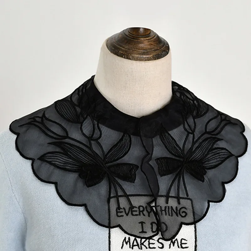 Женская шифоновая рубашка с воротником стойкой без рукавов|Рубашки| |