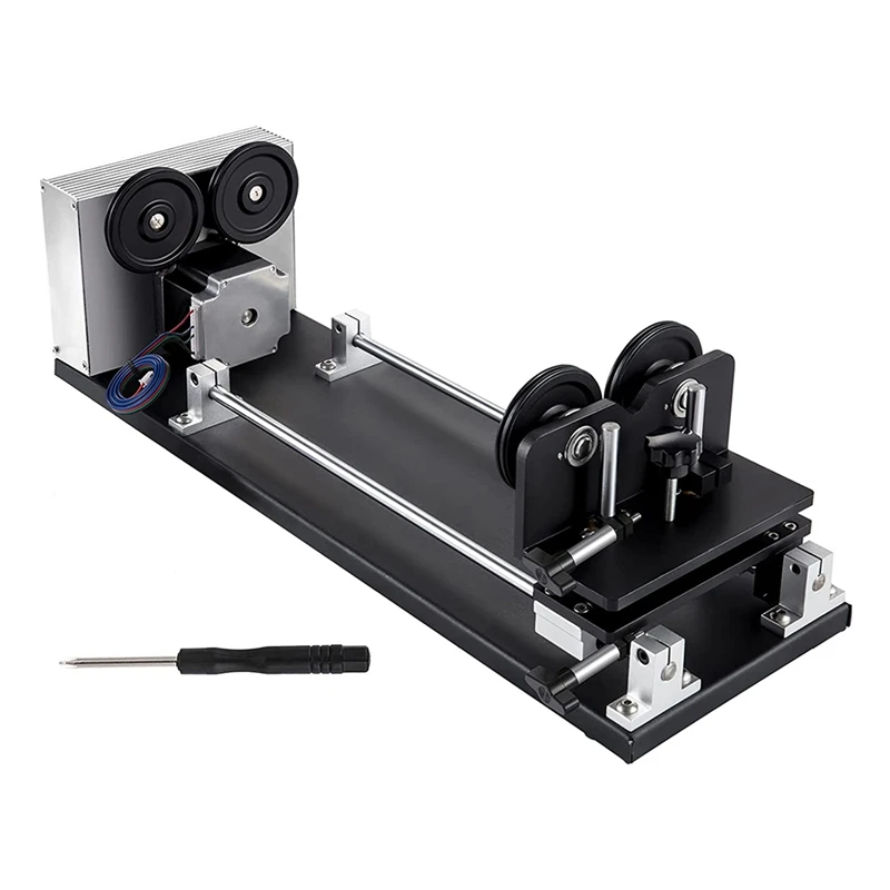 

Rotary Axis Attachment,Nema23 Stepper Motor Cutter Rotary, 50-350 Mm Laser-Rotary Axis For Engraving Cutting Machine