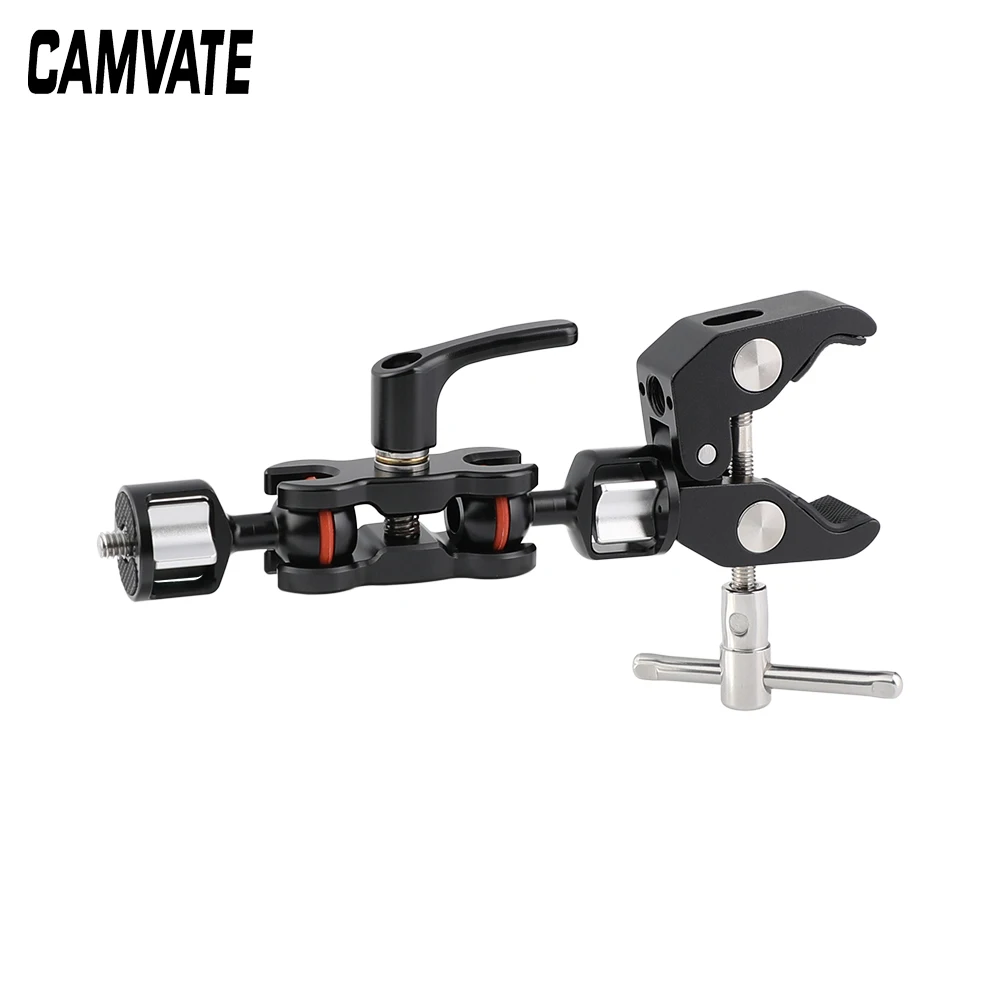 Суперзажим клещи крабы зажим с резьбой 1/4 дюйма и 3/8 фиксирующие отверстия +