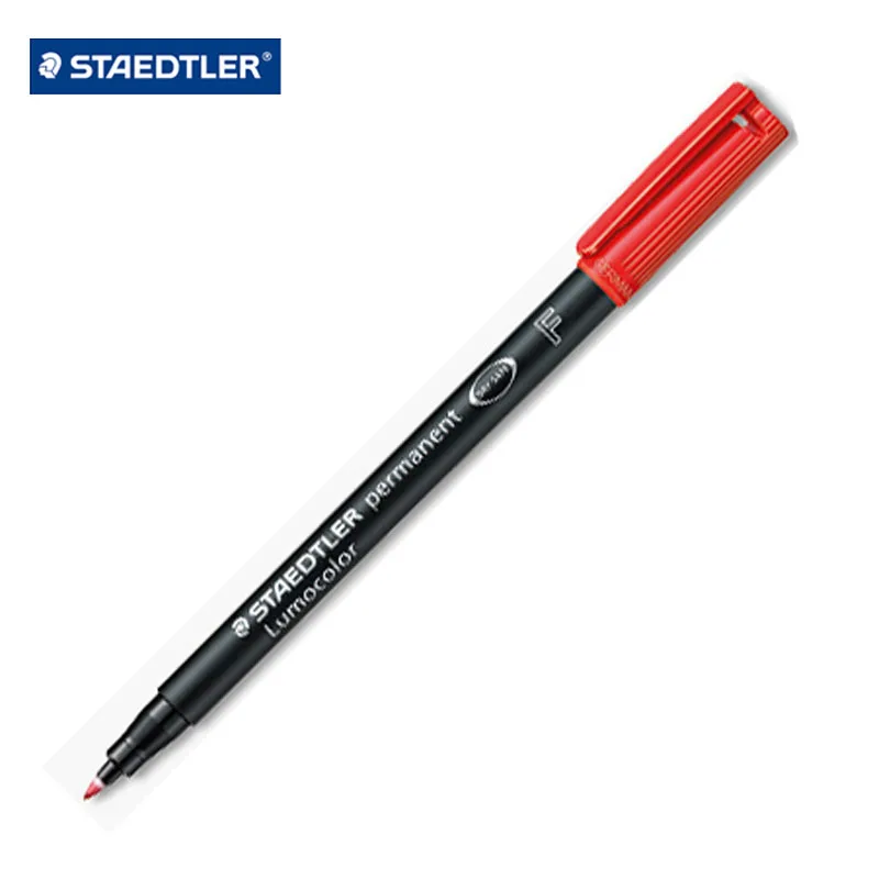 STAEDTLER Lumocolor Перманентный Универсальный маркер CD-пленка непрозрачная ручка