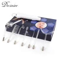 7 in 1 high frequency electrode wand electrotherapy glass tube beauty device acne remover face hair body skin care skin tighten